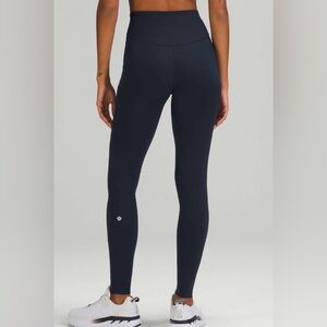 Lululemon Base Pace High-Rise Running Tight Leggings in True Navy Size 20